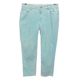 Chico’s Jeans Size 1 (8) Platinum Denim Ankle